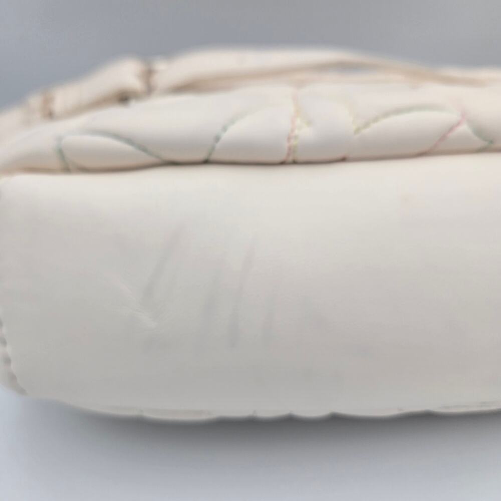 Betsey Johnson Luv Betsey Butterfly Quilted Crossbody Bag Cream Small Cute - Picture 14 of 16